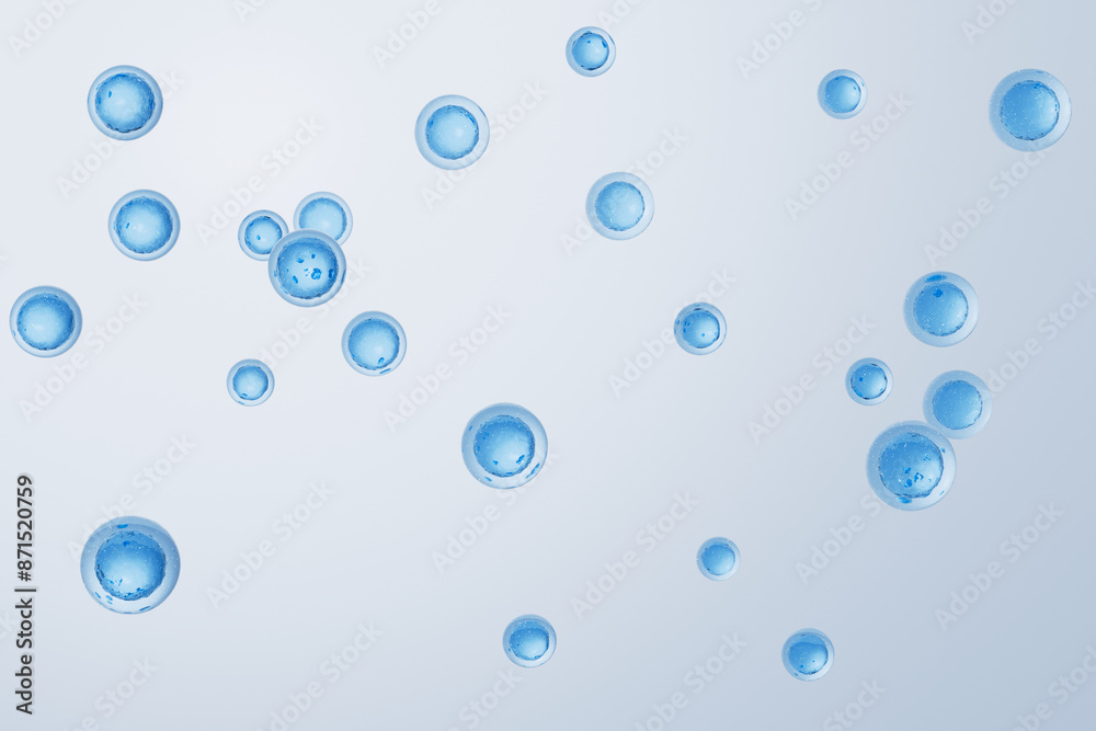 3d rendering cell molecule essence 3d rendering cell molecule essence