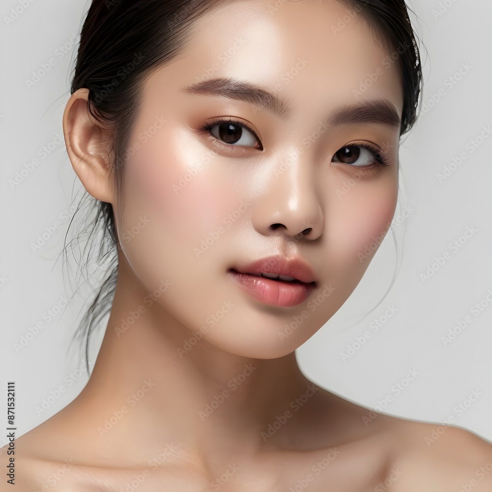 portrait of a woman with makeup portrait of a woman with makeup