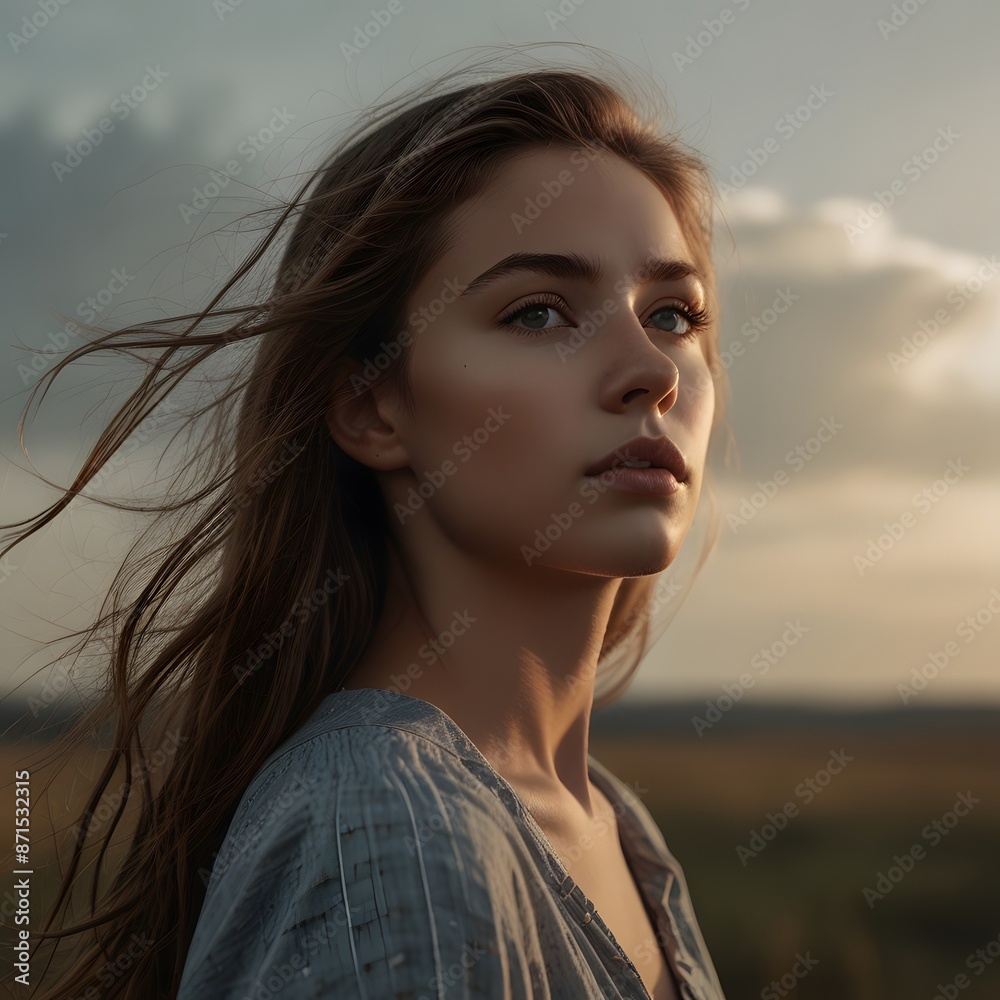 Fototapeta premium portrait of a woman