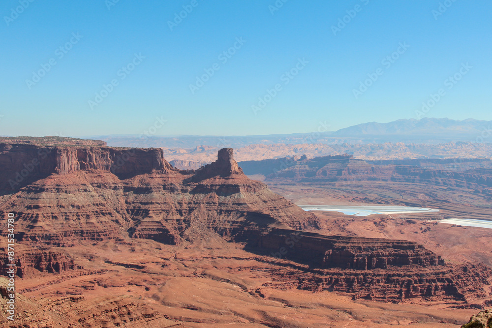 Fototapeta premium Monument Valley and great canyon