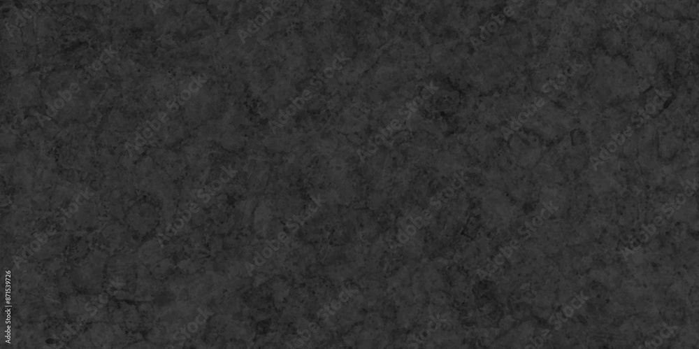 Fototapeta premium Dark black limestone concrete texture grunge backdrop background anthracite. Panorama dark grey black slate background or texture. Black texture chalk board and black board background.