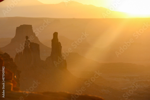 sunrise in Canyonlands National Park