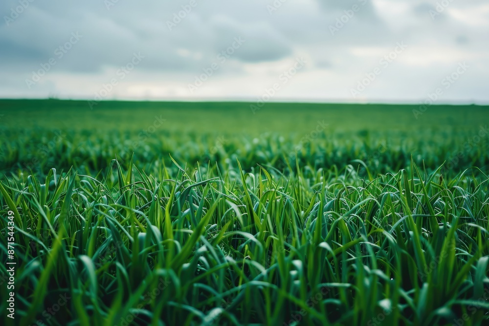 The image of a green grass field during daytime emphasizes the tranquility of nature and a clear atmosphere.
The image of a green grass field during daytime emphasizes the tranquility of nature and a clear atmosphere.
