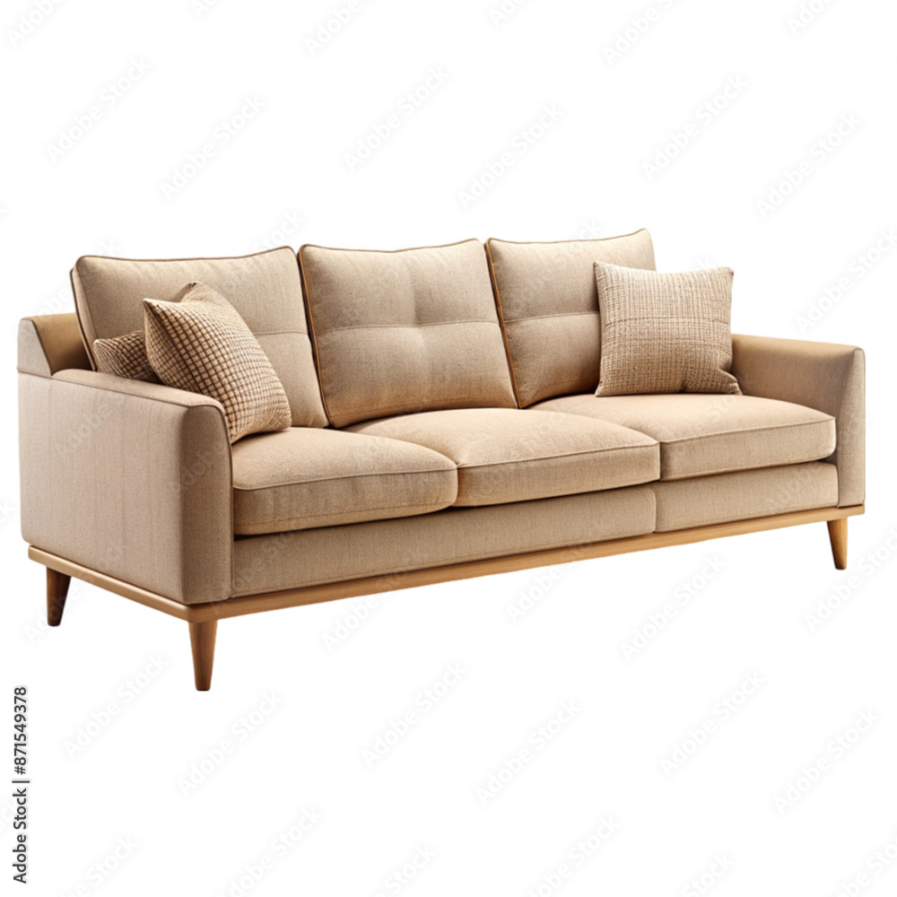 Fototapeta premium A modern unique sofa PNG