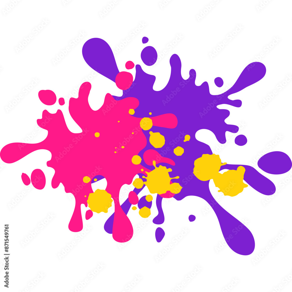 Colorfull Ink Splash Colorfull Ink Splash