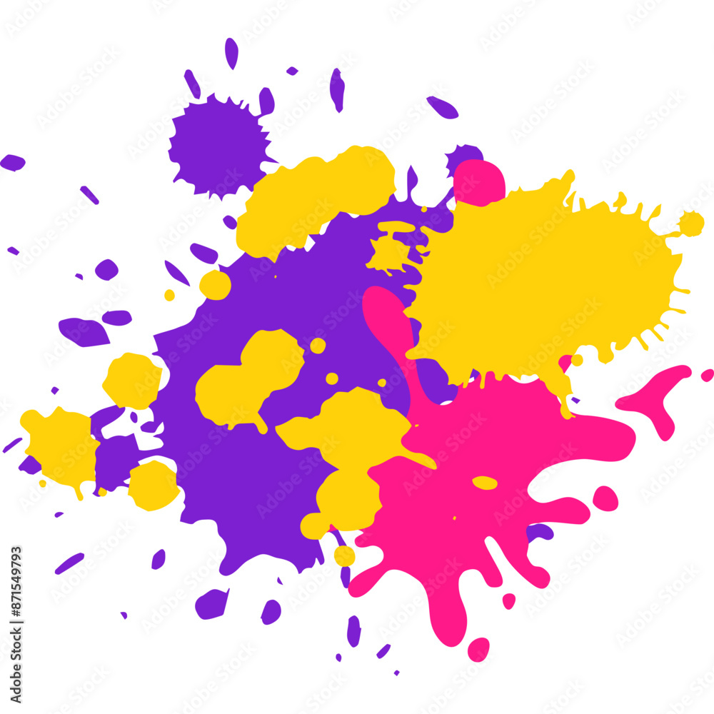 Colorfull Ink Splash Colorfull Ink Splash