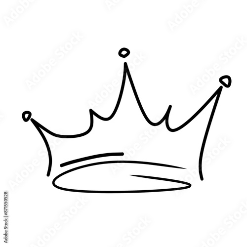 Doodle of crown 