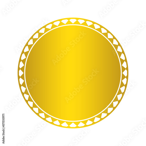 gold seal vector .eps