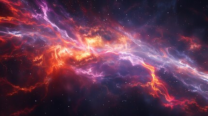 Tableau sur verre  Animation view to travelling across the universe in moving  © Dreem