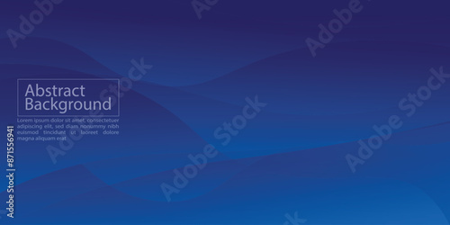 Teal background. Abstract very saturated light bluish cyan pattern with translucent curved line. eps10
