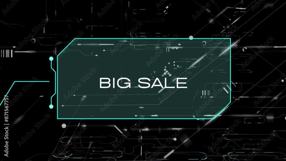 animated sign big sale with label, Big sale text pushed by pumpkin animation. Halloween Big sale promotion video with pumpkin character.