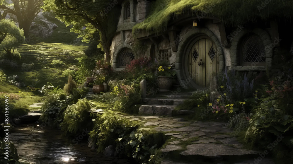 enchanted, magical, hidden, fairytale, lush, retreat Fantasy RPG character enchanted, magical, hidden, fairytale, lush, retreat Fantasy RPG character
