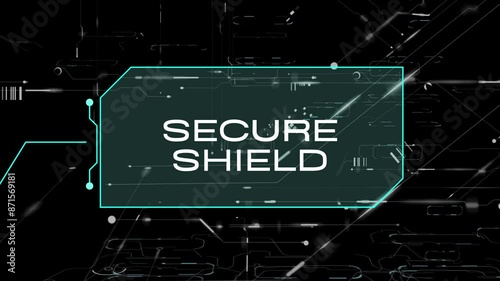 Cyber security safeguarding world globe with secure communication, data encryption, and protection shield against cybercrime and malicious software through digital technology.