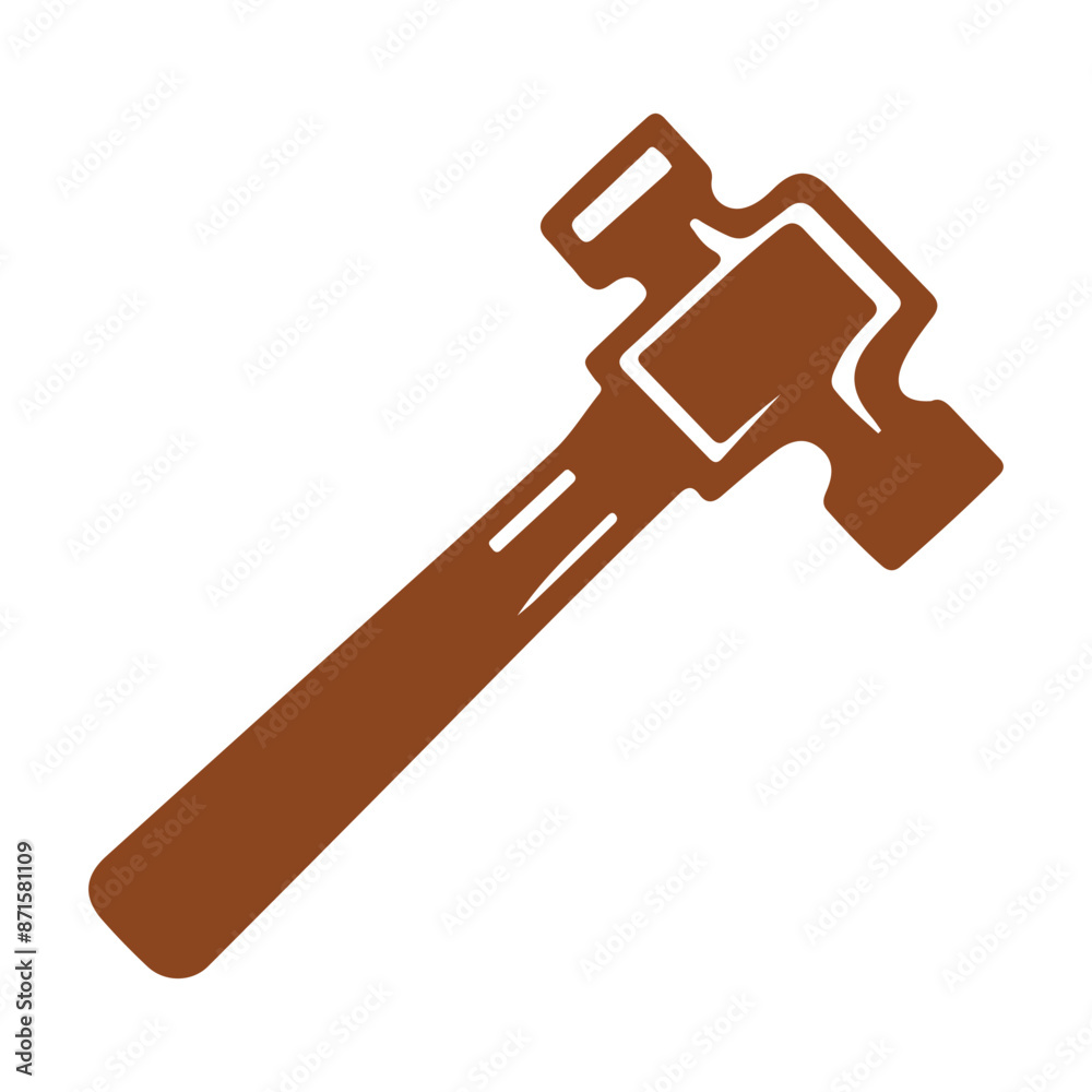 Wood Hammer Silhouette: Iconic Tool Graphic for DIY and Construction Projects Wood Hammer Silhouette: Iconic Tool Graphic for DIY and Construction Projects