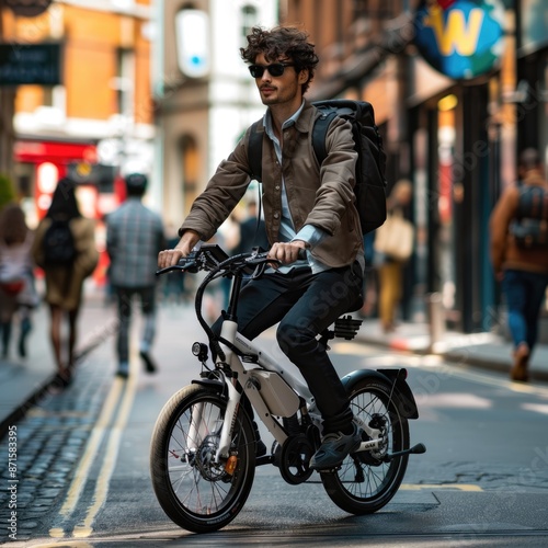 Thriving in the Urban Chaos: Compact Foldable Electric Bike for Convenience and Adaptability