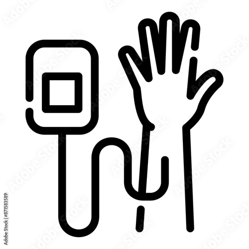 hand Line Icon