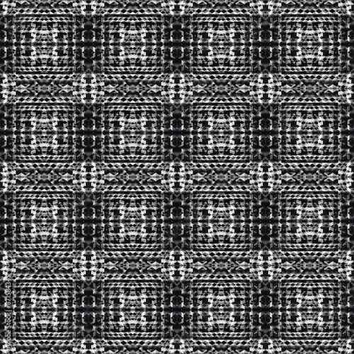 Graphic seamless black art design pattern 