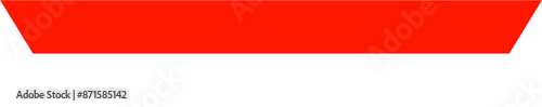 Free Download Red white ribbon indonesia independence illustration vector - GFXLoad