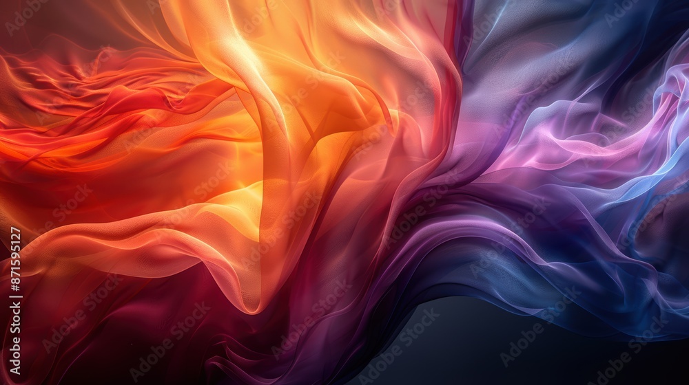 A dynamic abstract background with a spectrum of vibrant colors, swirling in a mesmerizing pattern. A dynamic abstract background with a spectrum of vibrant colors, swirling in a mesmerizing pattern.