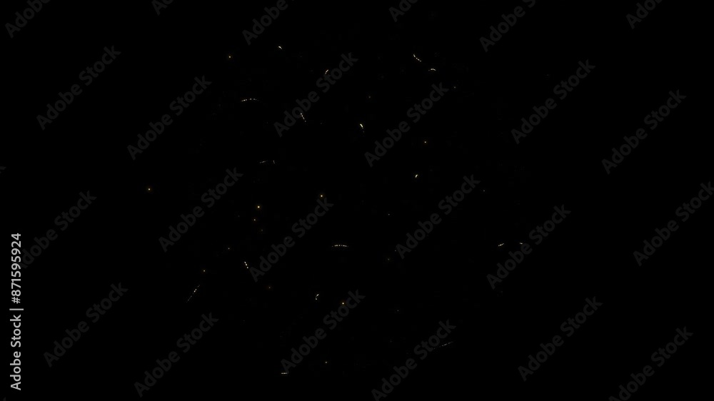 Abstract sparkle gold dust flickering glitter Bokeh magic background. Award Animation shiny lights. winner Transition overlay Trails effect Birthday, Anniversary, new year, event, Christmas, Festival