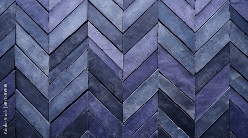 a chevron pattern, the texture of the mineral stone photo