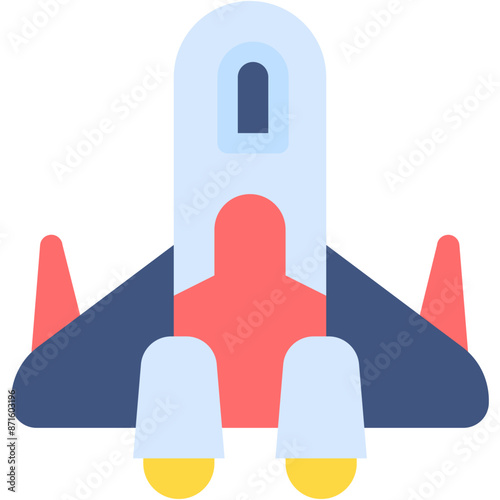 Spaceship, Space Exploration, Launch, Spacecraft, Transportation, Rocket Icon