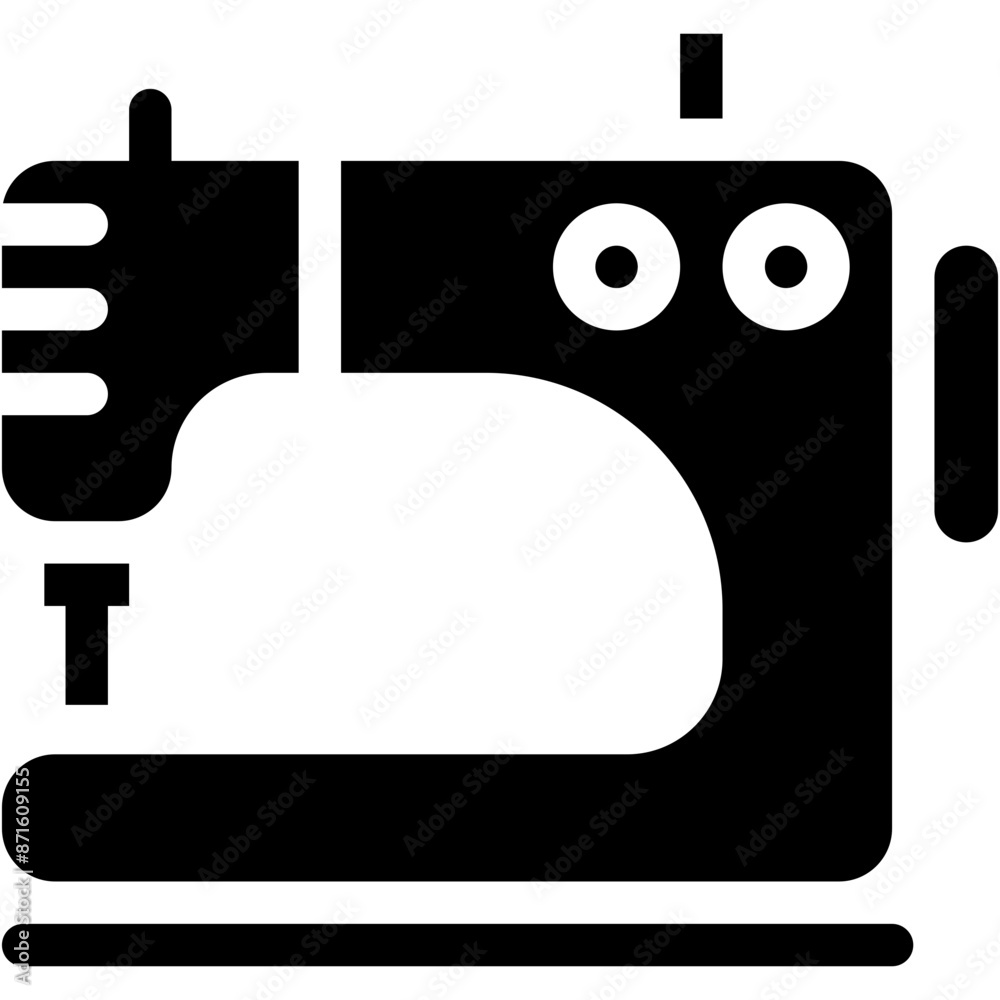 Sewing Machine, Sewing, Thread, Handcraft, Tailoring, Art And Design Icon Sewing Machine, Sewing, Thread, Handcraft, Tailoring, Art And Design Icon