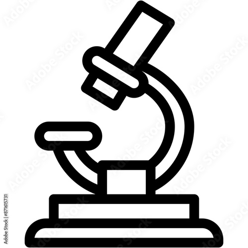 Microscope, Pathology, Education, Healthcare And Medical, Scientific, Electronics Icon