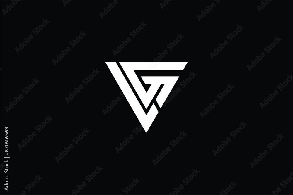 letter GV JV triangle iconic abstract symbol Universal elegant vector emblem Premium business logotype, letter GV VG triangle shield protection logo letter GV JV triangle iconic abstract symbol Universal elegant vector emblem Premium business logotype, letter GV VG triangle shield protection logo