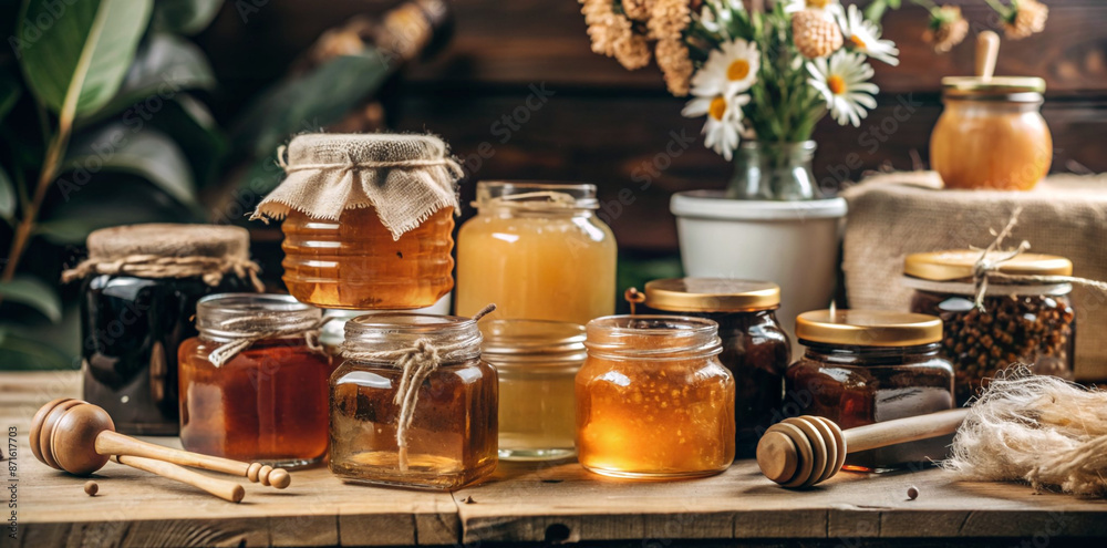 Honey dripping off a honey spoon into a glass bowl jar. organic pure healthy honey. Honey dripping off a honey spoon into a glass bowl jar. organic pure healthy honey.