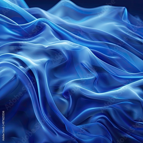 3d abstract wave shape, fluid motion backgrounds