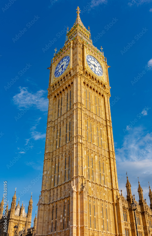Big Ben (Elizabeth) tower of Houses of Parliament in City of Westminster, London, UK Big Ben (Elizabeth) tower of Houses of Parliament in City of Westminster, London, UK