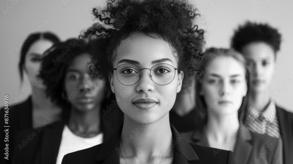 A lineup of individuals gathered together, displaying a sense of unity and purpose. At the center stands a leader, easily identifiable by their distinctive appearance and confident demeanor. Their A lineup of individuals gathered together, displaying a sense of unity and purpose. At the center stands a leader, easily identifiable by their distinctive appearance and confident demeanor. Their
