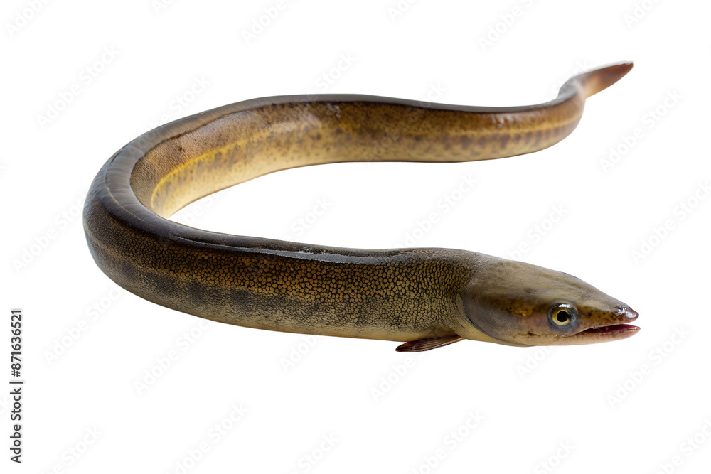 Eel isolated on background Eel isolated on background