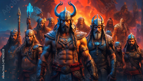 A large Viking horde