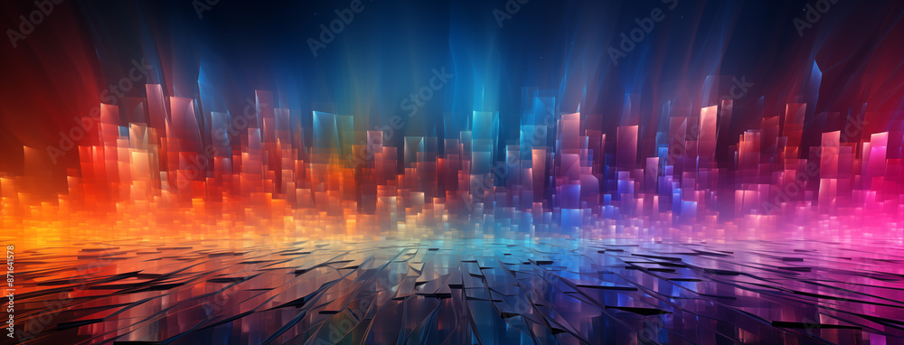 A Dynamic Abstract Background with Lines of Code Seemingly Breaking Apart and Reforming A Dynamic Abstract Background with Lines of Code Seemingly Breaking Apart and Reforming