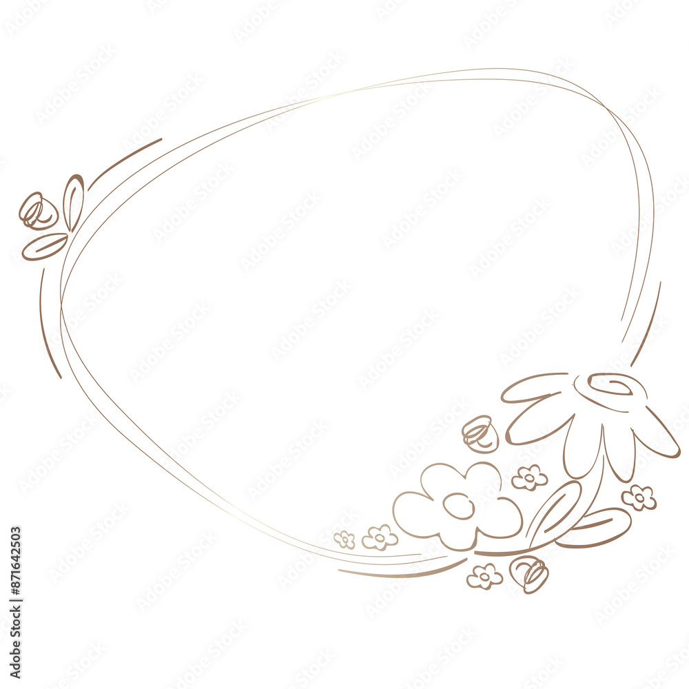 custom made wallpaper toronto digitalCute doodle floral wreath transparent png