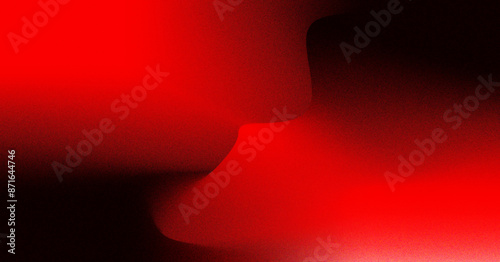 Soft Noise Grain Pattern with Red and Black Vibrant Colors.