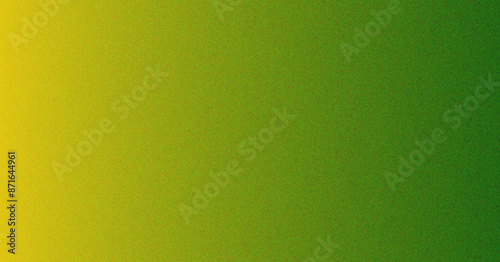 Abstract Green and Yellow Blurred Gradient with Subtle Grain.