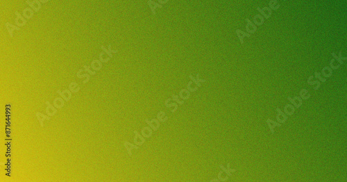 Abstract Green and Yellow Blurred Gradient with Subtle Grain.