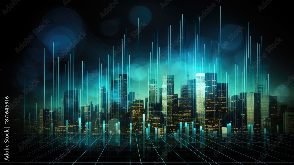 investment financial data profit on growth money diagram background investment financial data profit on growth money diagram background