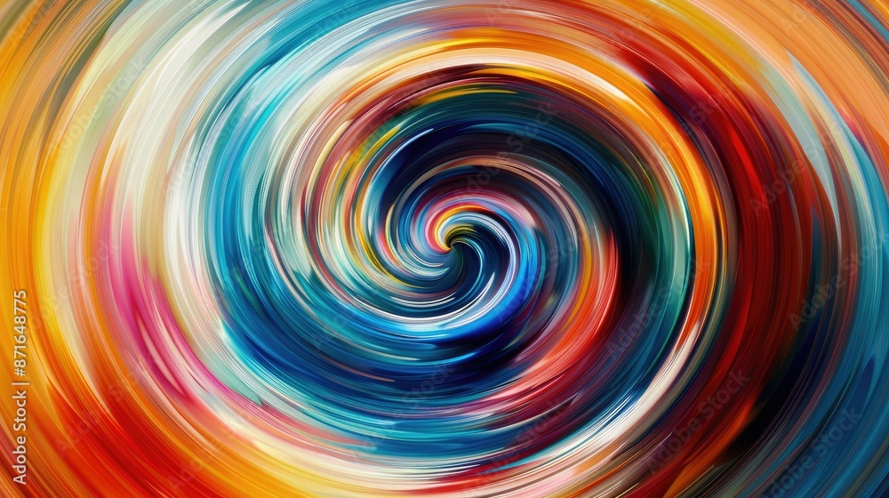 Vibrant swirls of abstract colors in motion Vibrant swirls of abstract colors in motion