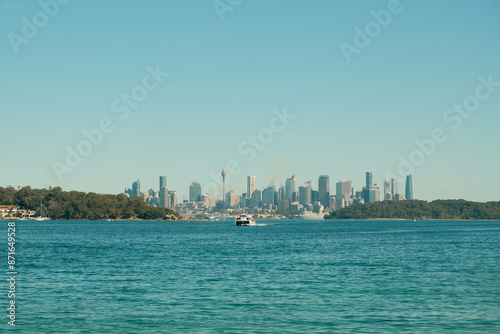 Sydney city skyline 