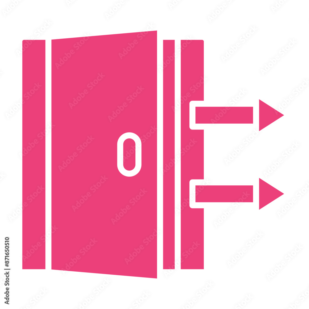 Room exit Icon Room exit Icon