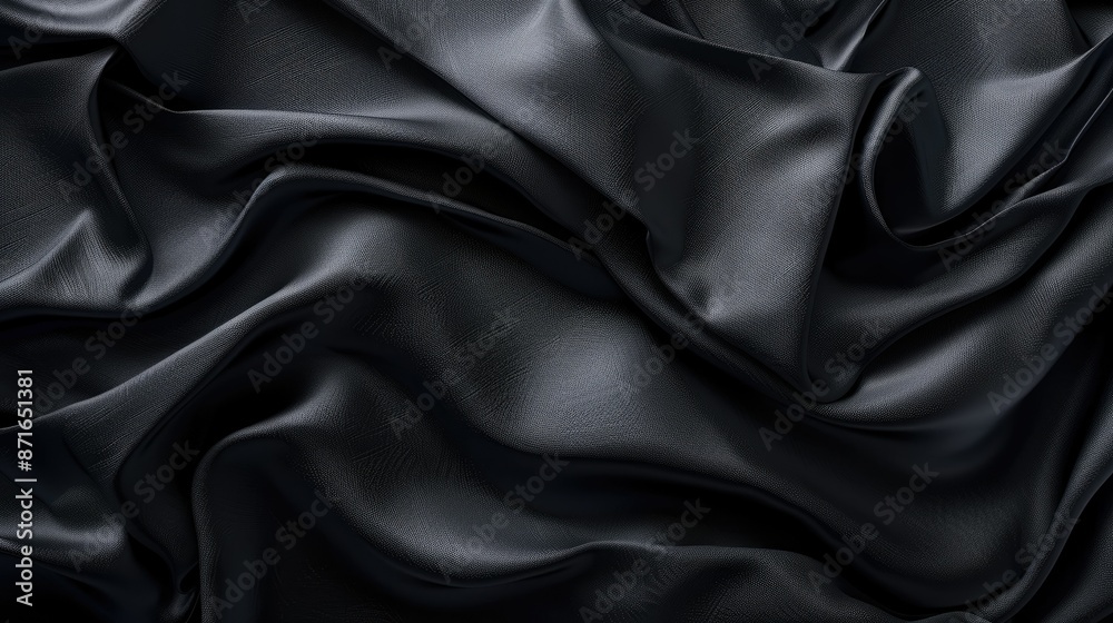 Smooth textured black surface, offering a minimalist canvas for digital creativity Smooth textured black surface, offering a minimalist canvas for digital creativity