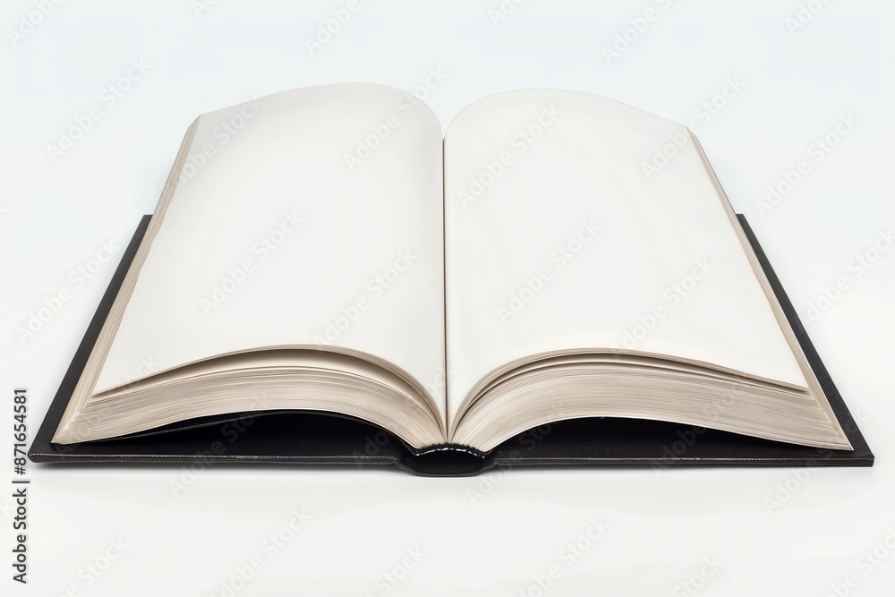 A blank book symbolizing a fresh start A blank book symbolizing a fresh start