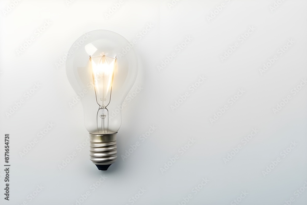 light bulb on black background light bulb on black background