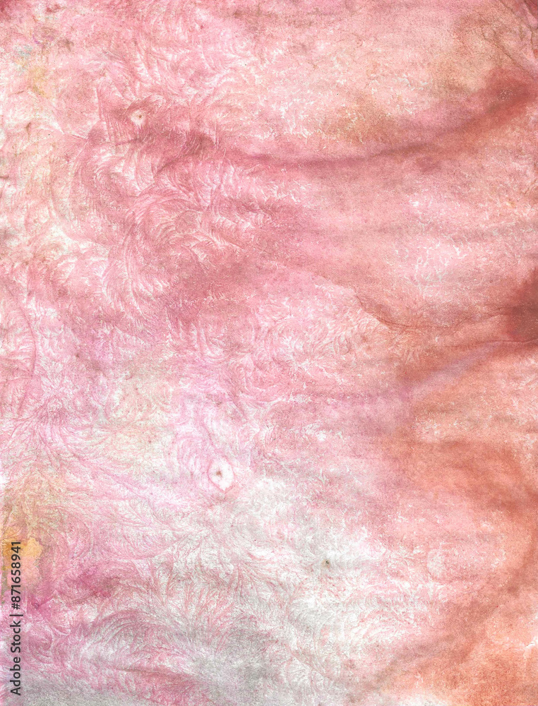 Fototapeta premium Hand Painted Grungy Painterly Graphic Design Background