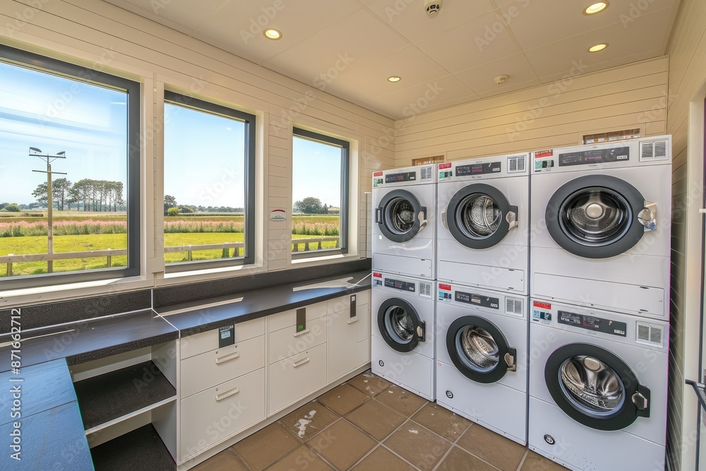 Laundry service area professional photography Laundry service area professional photography