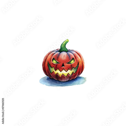 Halloween Sticker Set! This vector collection delivers a wicked assortment of icons celebrating the eerie excitement of All Hallows' Eve.